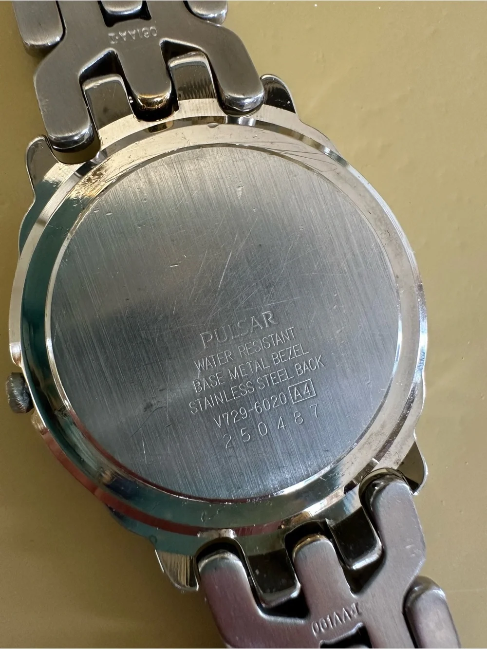 Pulsar Two-Tone Gold & Silver Men’s Watch with Blue Dial